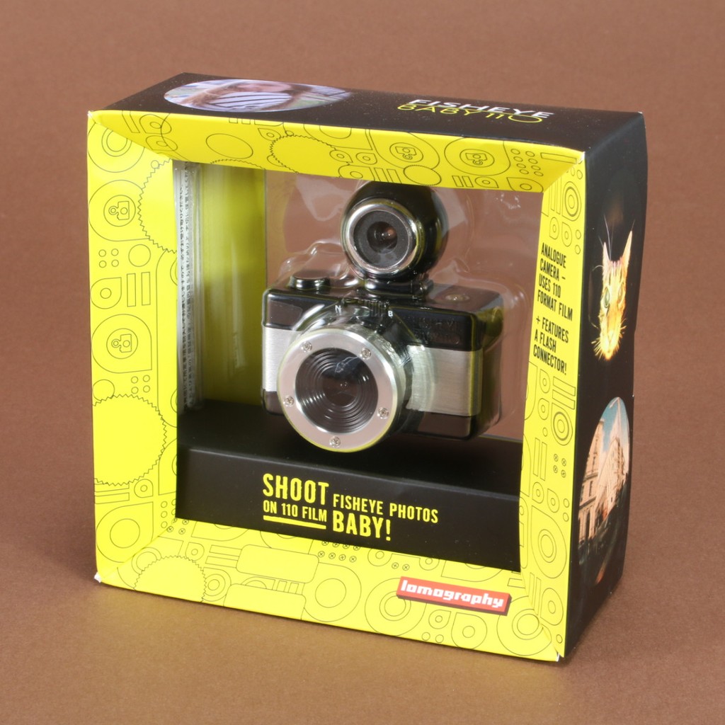 Lomography Fisheye Baby 110 Camera - For Fun Photography | Blue