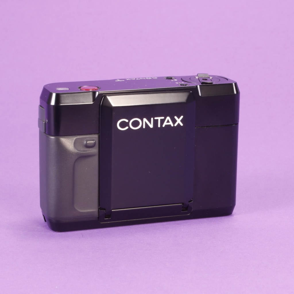Contax T Camera Black with Case | Blue Moon Camera