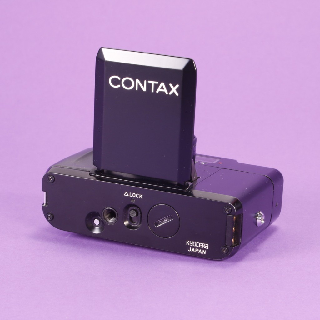 Contax T Camera Black with Case | Blue Moon Camera