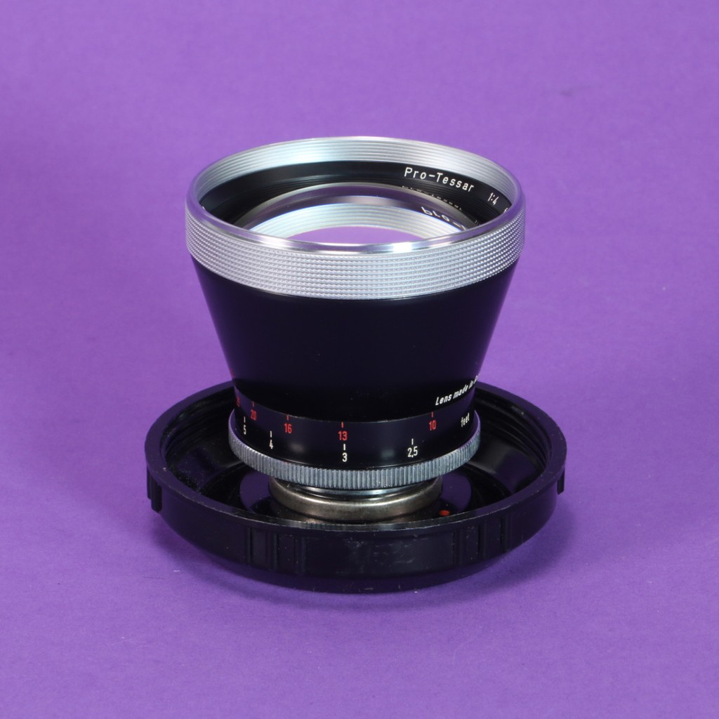 Used Carl Zeiss 115mm f4 Pro-Tessar Lens for Contaflex | Blue Moon