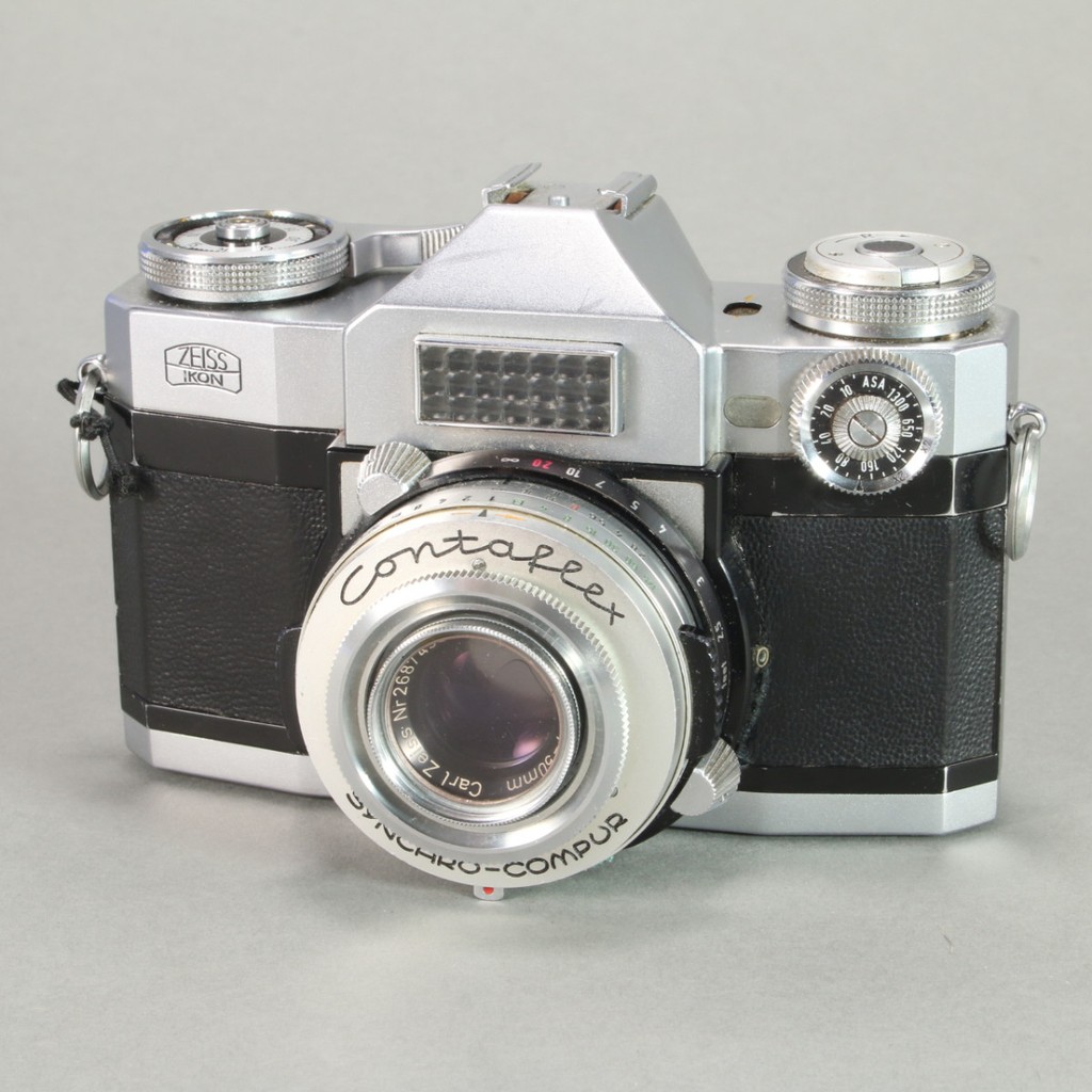 Used Zeiss Ikon Contaflex Super with 50mm f2.8 Tessar - German