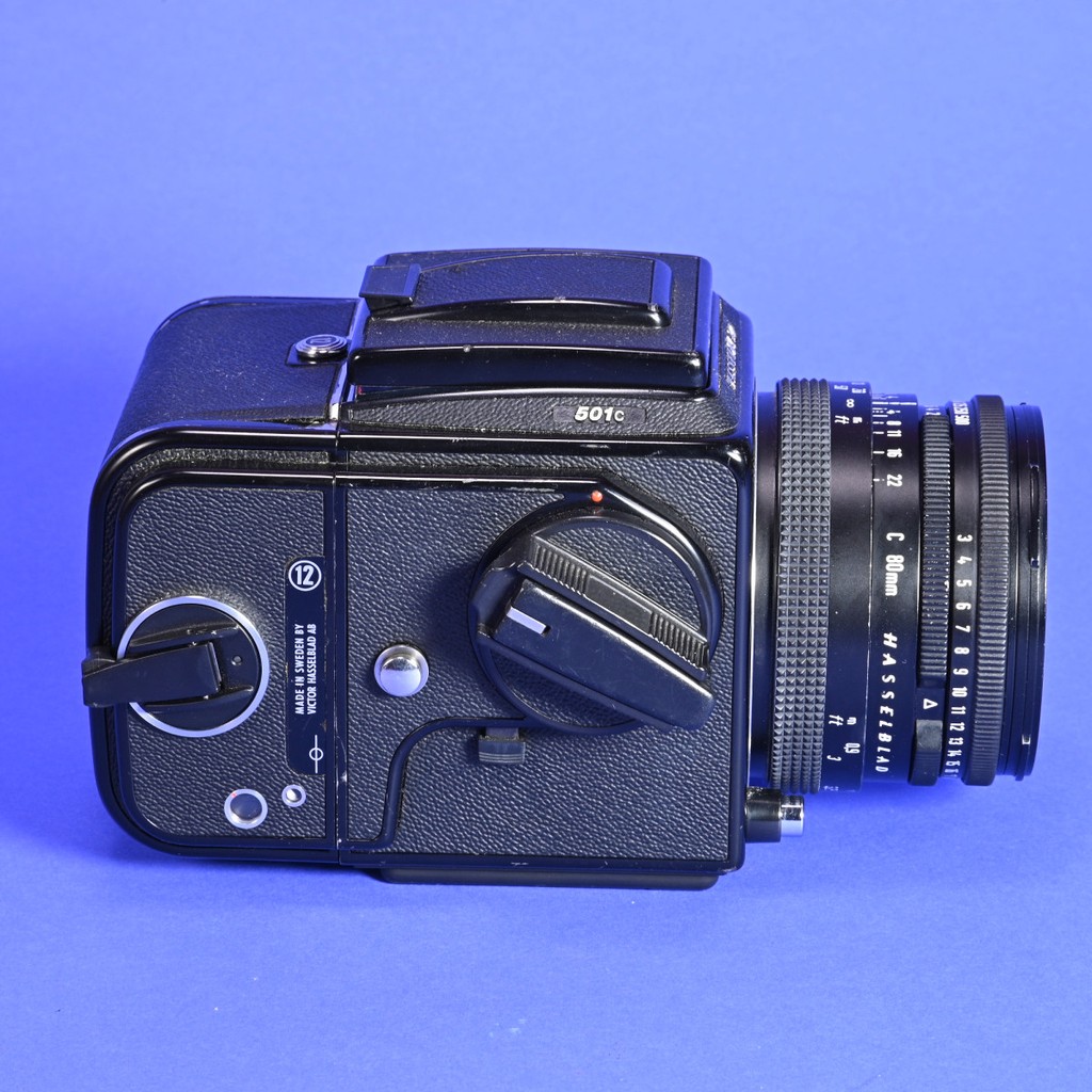 Hasselblad 501C with 80mm f/2.8 C T* Lens and A12 Back | Blue Moon