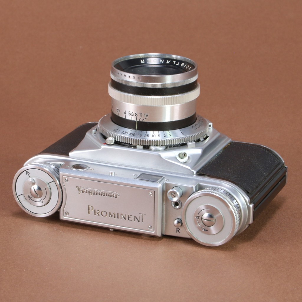 Voigtlander Prominent Camera with 50mm f2 Ultron Lens | Blue Moon