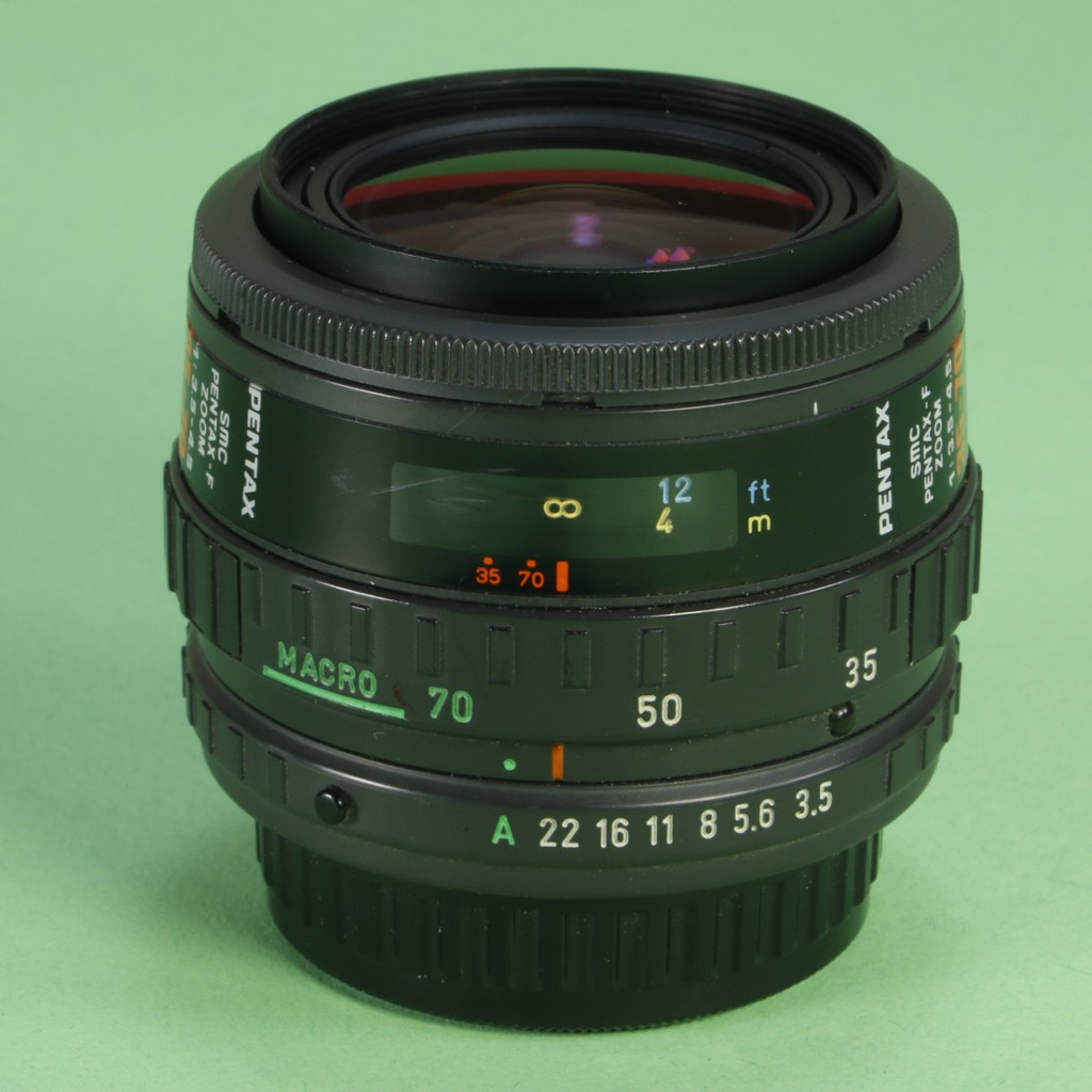 Pentax 35-70mm f3.5-4.5 SMC Pentax-F Zoom Lens for Pentax-AF