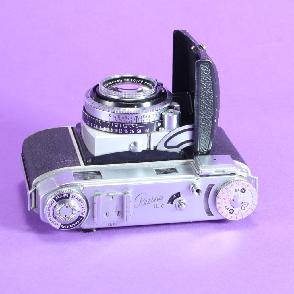Kodak Retina IIIc Camera Kit - Superb 35mm Rangefinder Camera