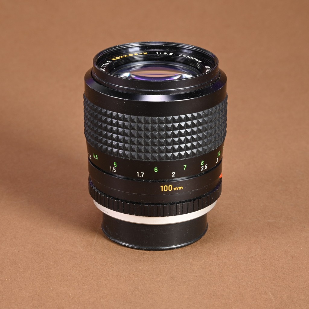 Minolta 100mm f/2.5 MC Tele Rokkor-X Lens | Blue Moon Camera