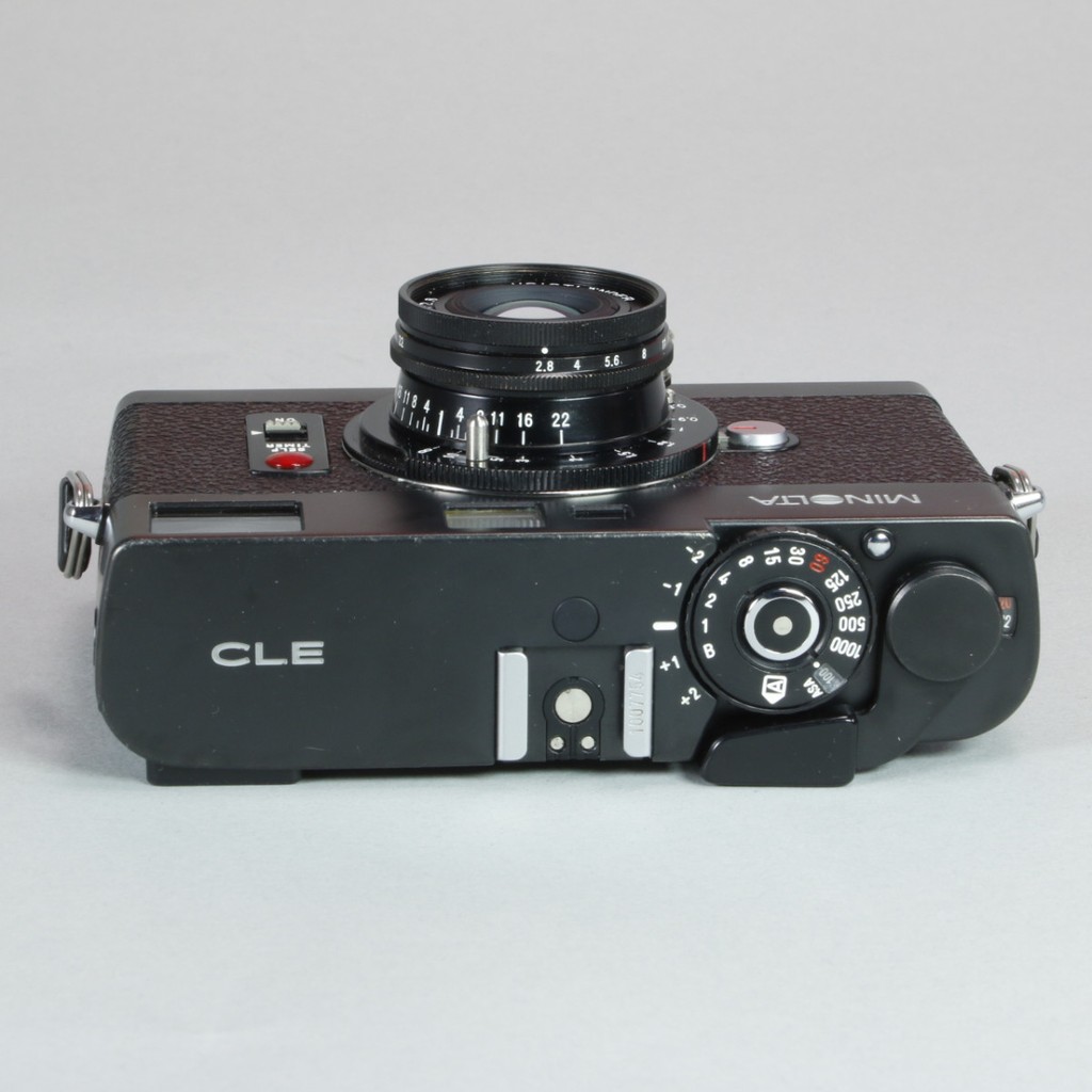 Minolta CLE Camera with Voigtlander 40mm f2.8 Lens | Blue Moon Camera
