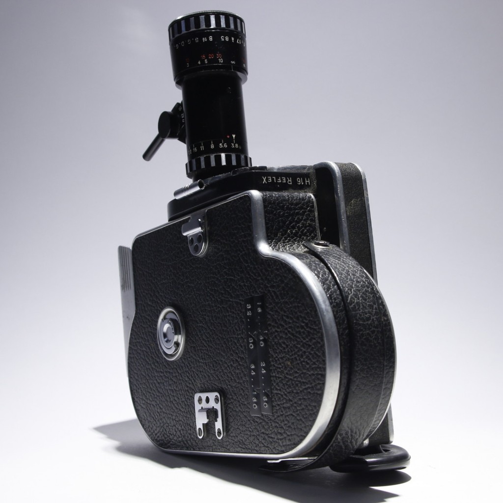 Bolex H16 Reflex 16mm Camera with Berthiot 17-85mm f3.8 C Lens