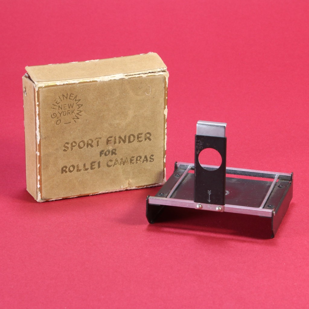 O.G. Heineman Sport Finder for Rolleiflex Cameras | Blue Moon Camera