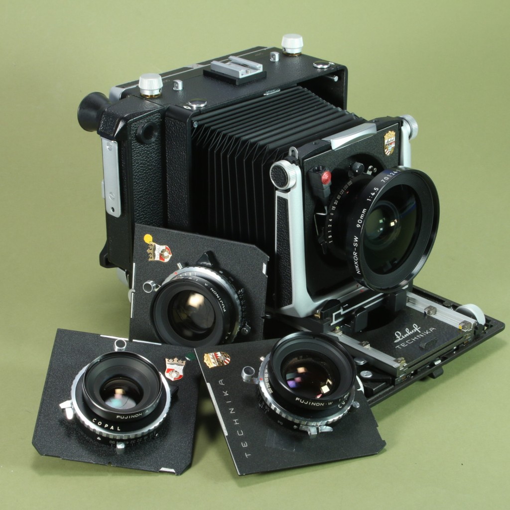Linhof Master Technika Classic: Large Format Field Camera | Blue