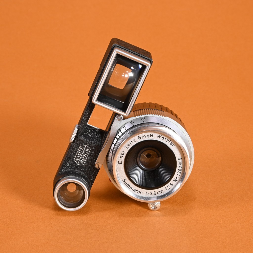 【OH済】極上美品　Leica Summaron 35mm F3.5 L Leica 35mm f3.5 Summaron Lens for Leica M - Serviced by DAG | Blue
