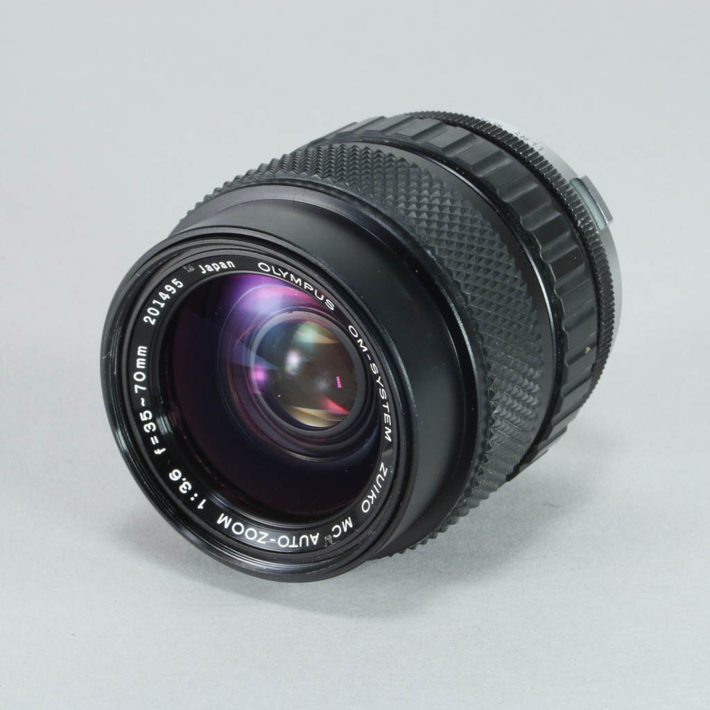Olympus 35-70mm f3.6 Zuiko MC Auto-Zoom OM Lens | Blue Moon Camera
