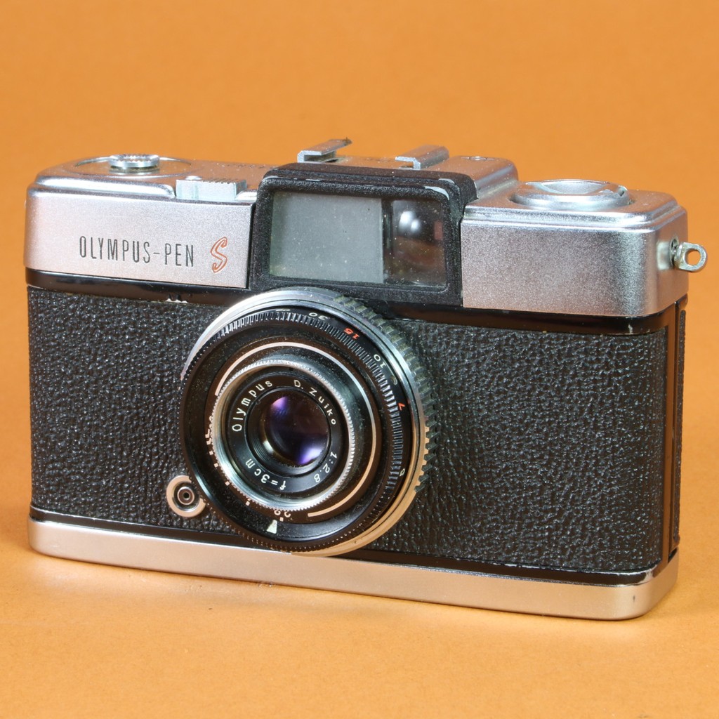 Used Olympus-Pen S 35mm Half-Frame Viewfinder Camera | Blue Moon