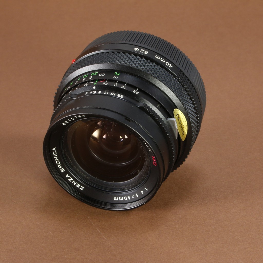 Bronica 40mm f4 Zenzanon MC Lens for ETR | Blue Moon Camera