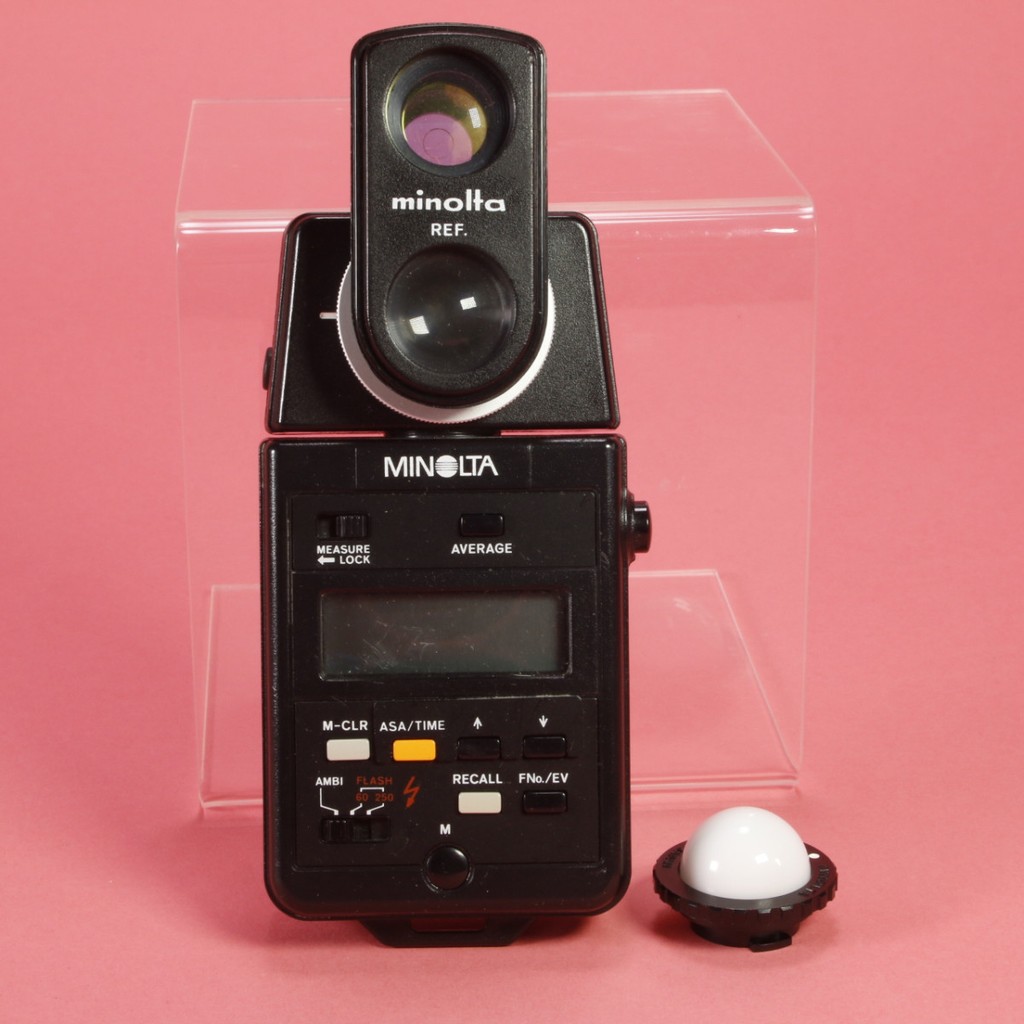 Minolta Auto Meter IIIF with Spot Attachment | Blue Moon Camera