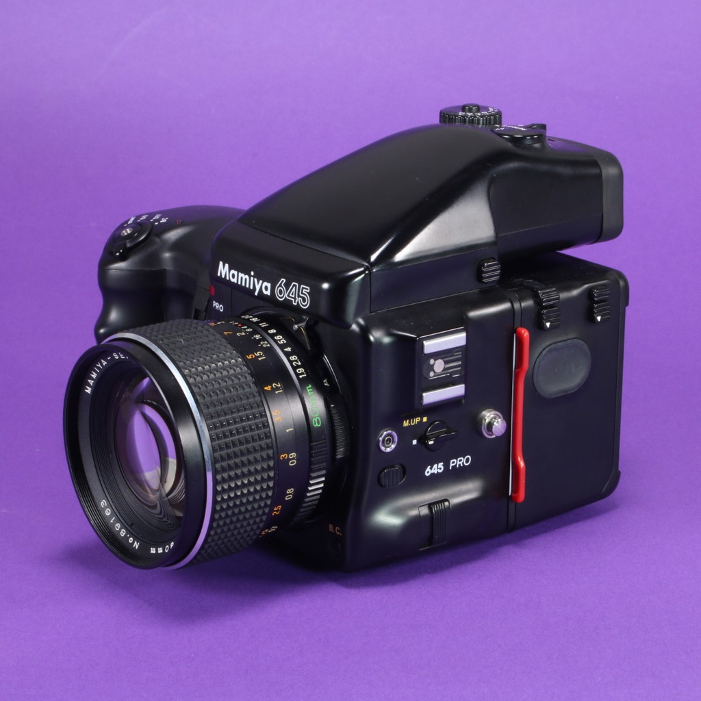 Used Mamiya 645 Pro Camera Kit with 80mm f1.9 Lens | Blue Moon Camera