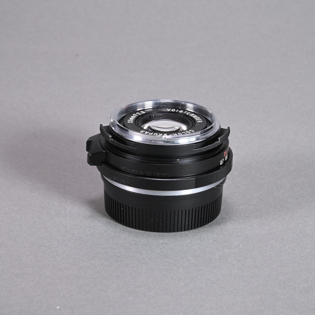Used Voigtlander 35mm f2.5 Color-Skopar P II Lens for Leica M