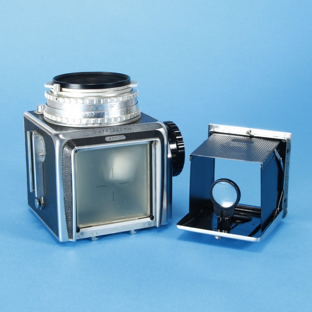 Hasselblad 1000F Camera Kit with 80mm f2.8 Zeiss Tessar Lens (As