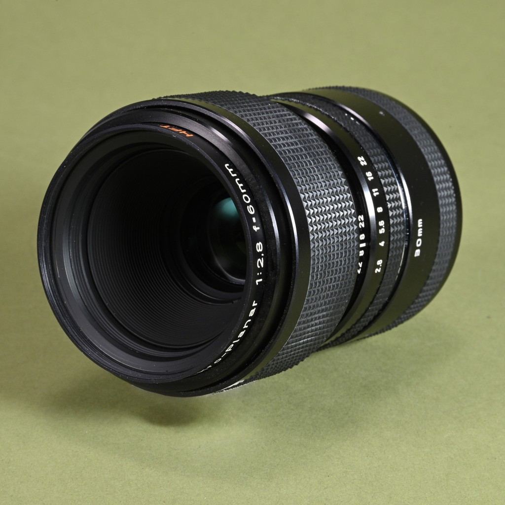 Carl Zeiss 60mm f2.8 Makro-Planar HFT Lens for Rollei QBM | Blue