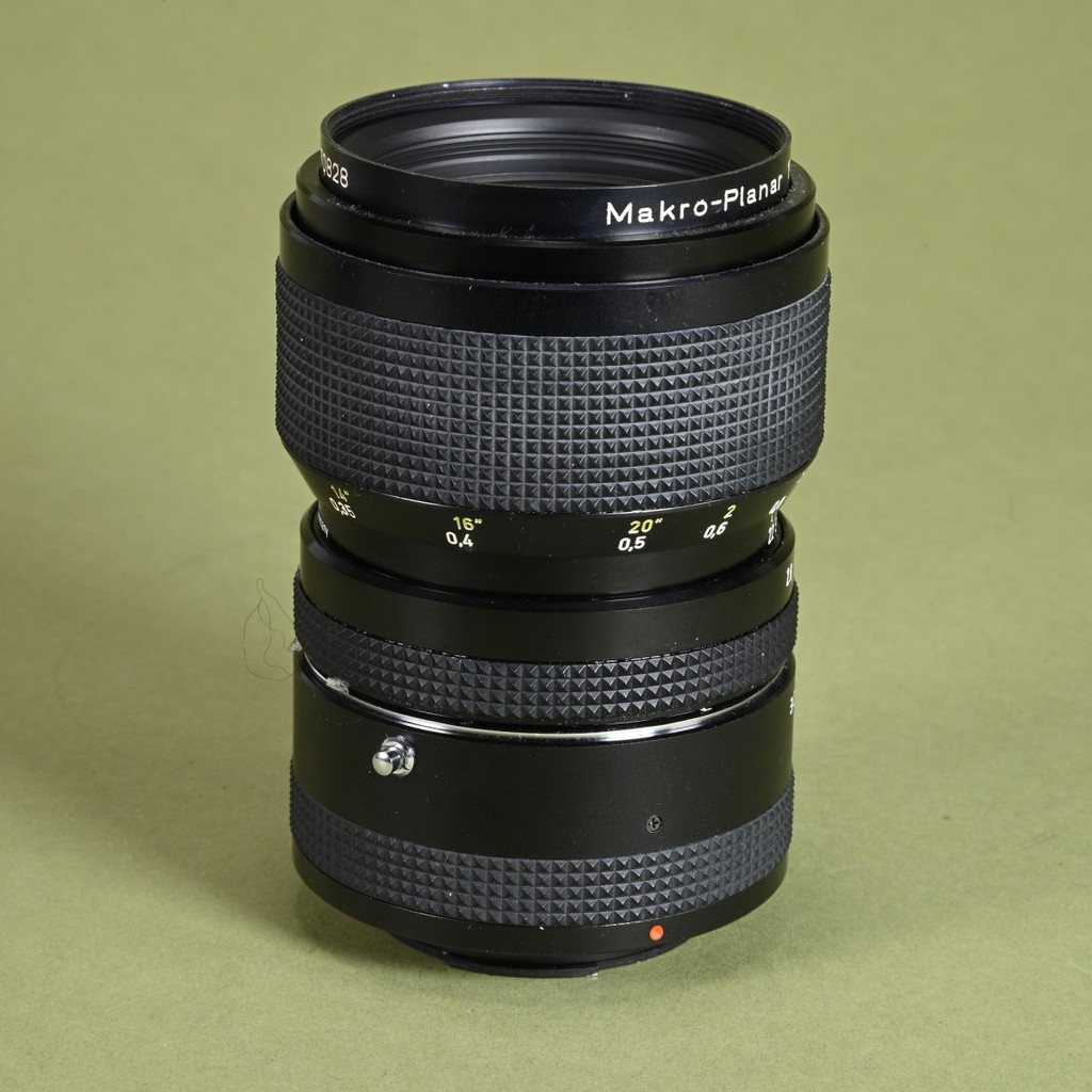 Carl Zeiss 60mm f2.8 Makro-Planar HFT Lens for Rollei QBM | Blue