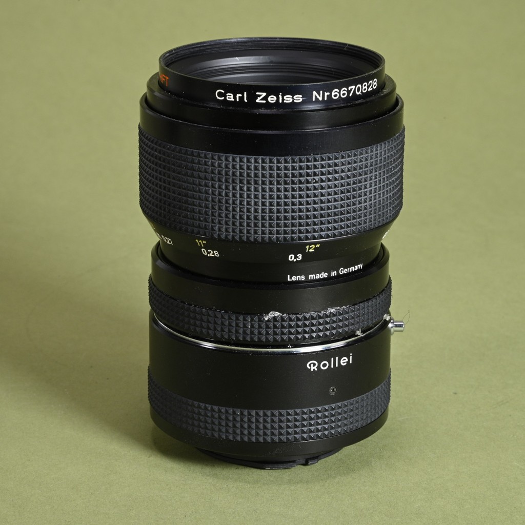 Carl Zeiss 60mm f2.8 Makro-Planar HFT Lens for Rollei QBM | Blue