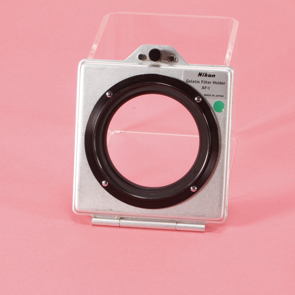 Nikon AF-1 ゼラチンフィルターホルダー 富士フイルムフィルターセット Nikon AF-1 Gelatin Filter Holder with HN-12 Hood | Blue Moon Camera