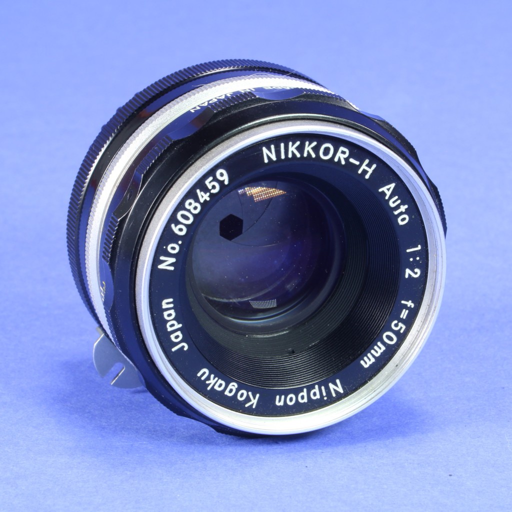 Nikon 50mm f2 Nikkor-H Auto Lens for Nikon Non-AI | Blue Moon Camera
