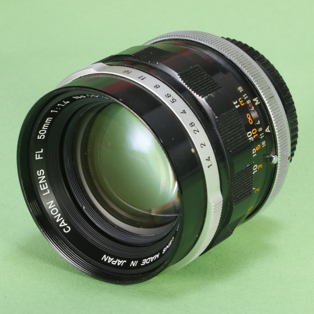 Used Canon 50mm f1.4 FL Lens (Version II) - Vintage Prime Lens