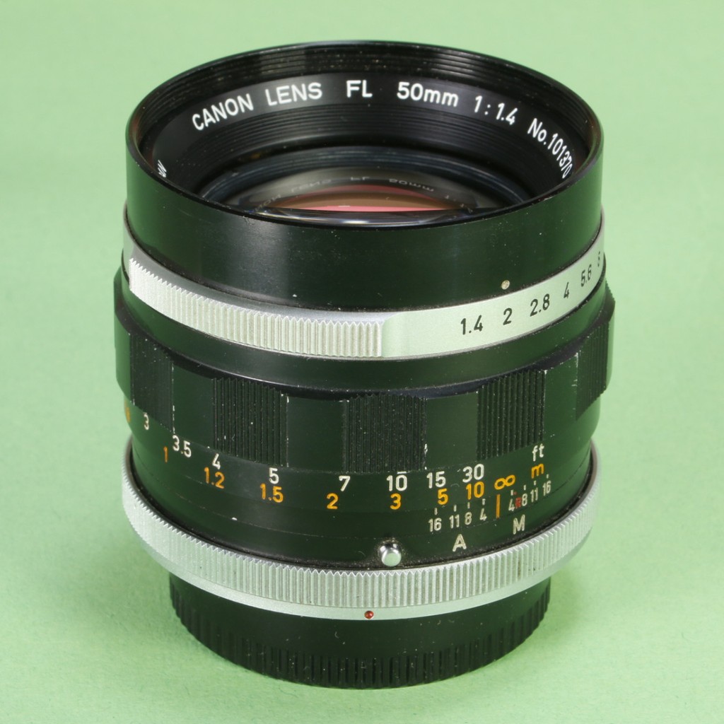 Used Canon 50mm f1.4 FL Lens (Version II) - Vintage Prime Lens