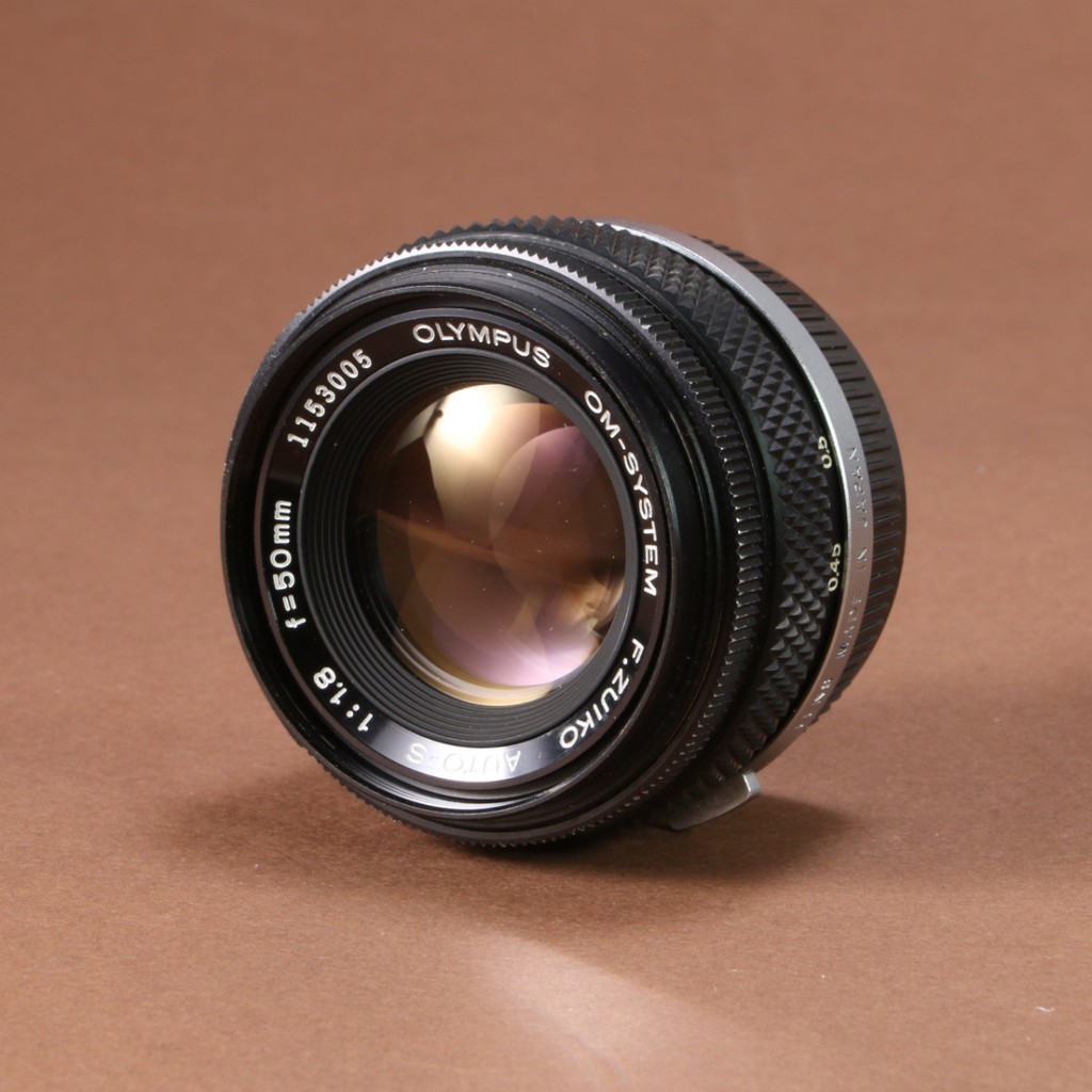 Used Olympus 50mm f1.8 F.Zuiko Auto-S Lens for OM - Excellent