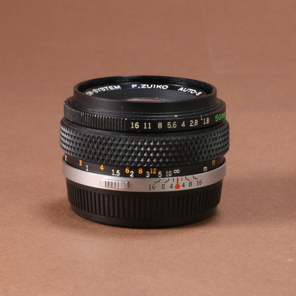 Used Olympus 50mm f1.8 F.Zuiko Auto-S Lens for OM - Excellent