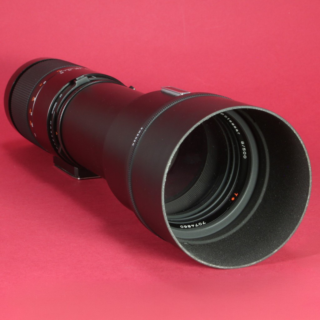 【レンズ】Carl Zeiss Tele-Apotessar 500mm f8 Carl Zeiss 500mm f8 Tele-Apotessar T* Lens for Hasselblad V | Blue