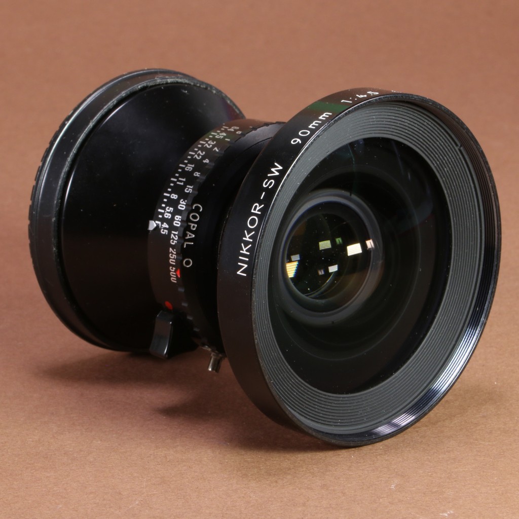 Nikon 90mm f4.5 Nikkor-SW Large Format Lens | Blue Moon Camera