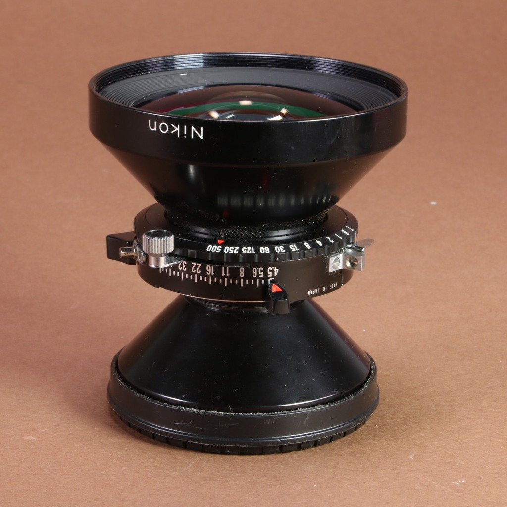 Nikon 90mm f4.5 Nikkor-SW Large Format Lens | Blue Moon Camera