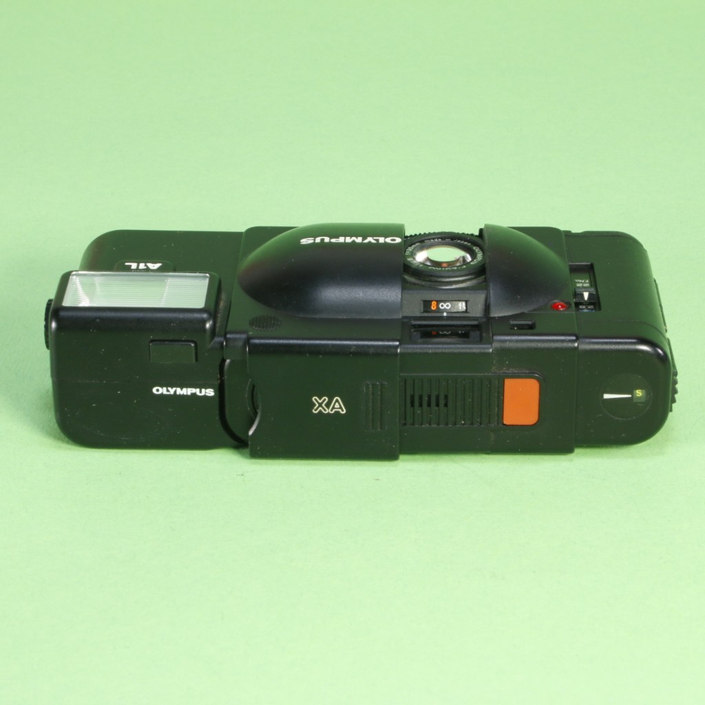 Olympus XA Camera with A1L Flash | Blue Moon Camera