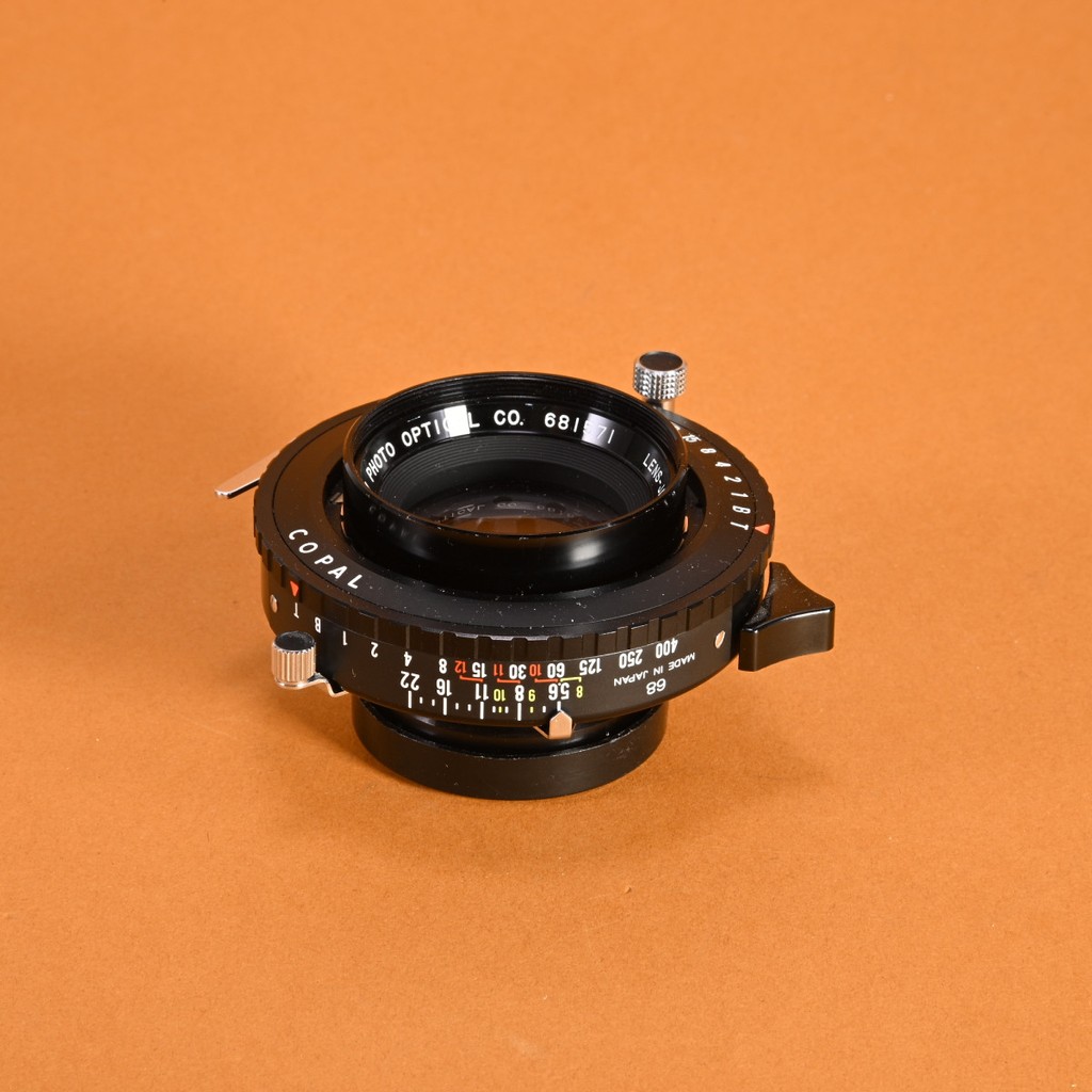 Fuji Fujinon-SF 180mm f/5.6 Large Format Soft-Focus Lens | Blue