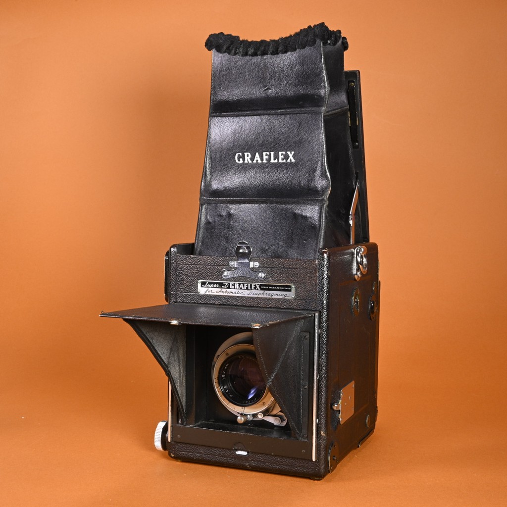 Graflex RB Super D Camera 3x4 with Film Holders & Film | Blue Moon
