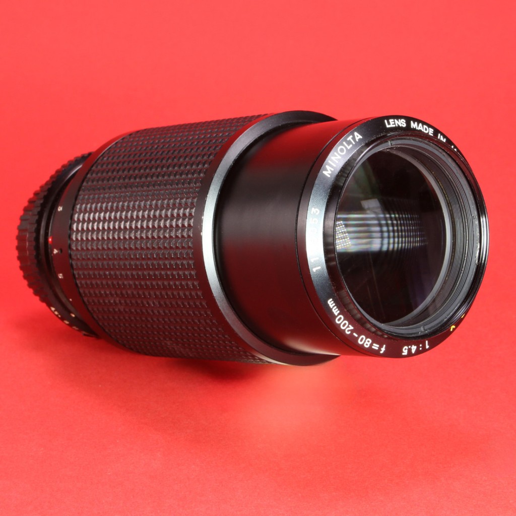 Minolta 80-200mm f4.5 MC Zoom Rokkor-X Lens for MC | Blue Moon Camera