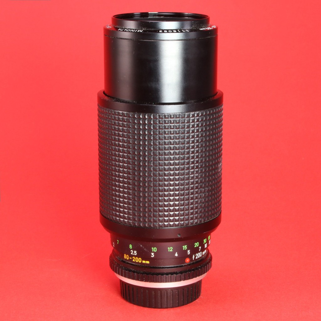 Minolta 80-200mm f4.5 MC Zoom Rokkor-X Lens for MC | Blue Moon Camera
