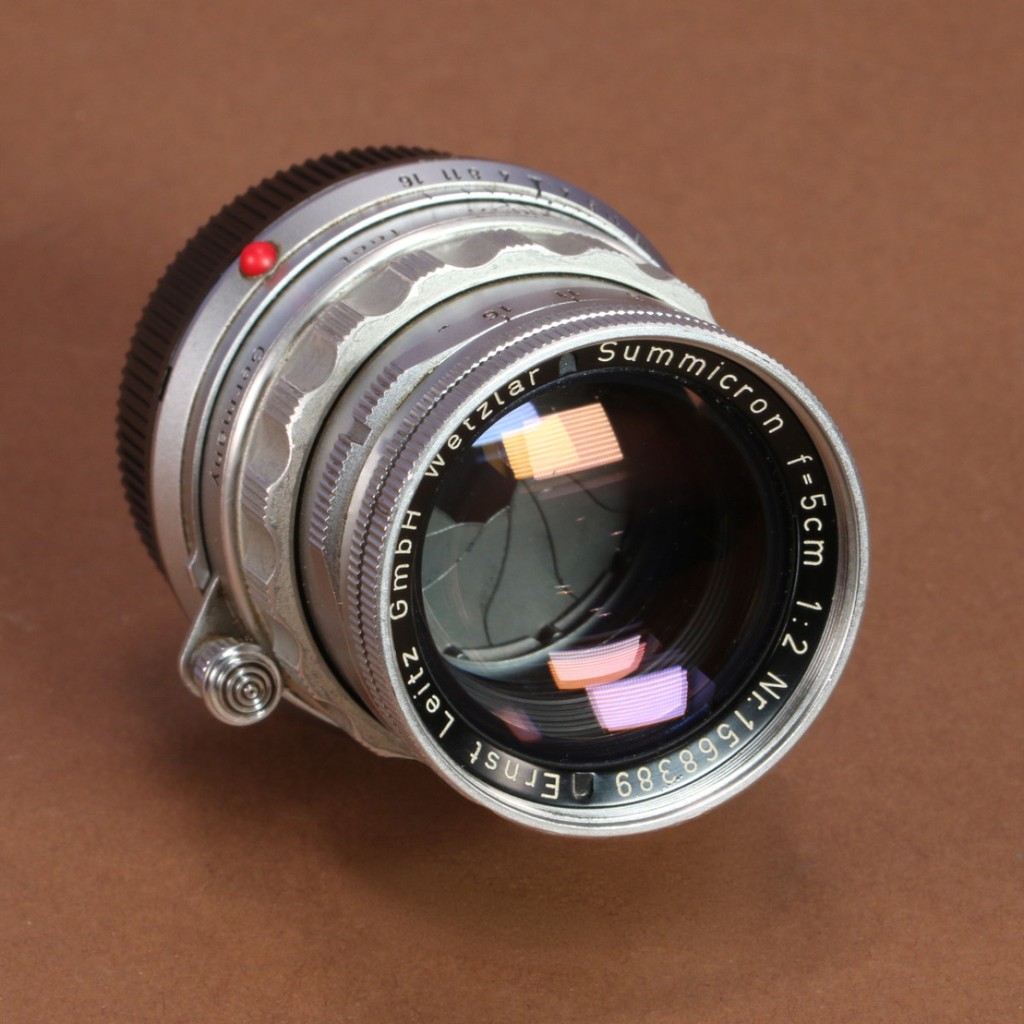 Used Leica 50mm f2 Summicron Rigid Lens for Leica M - Superb Prime
