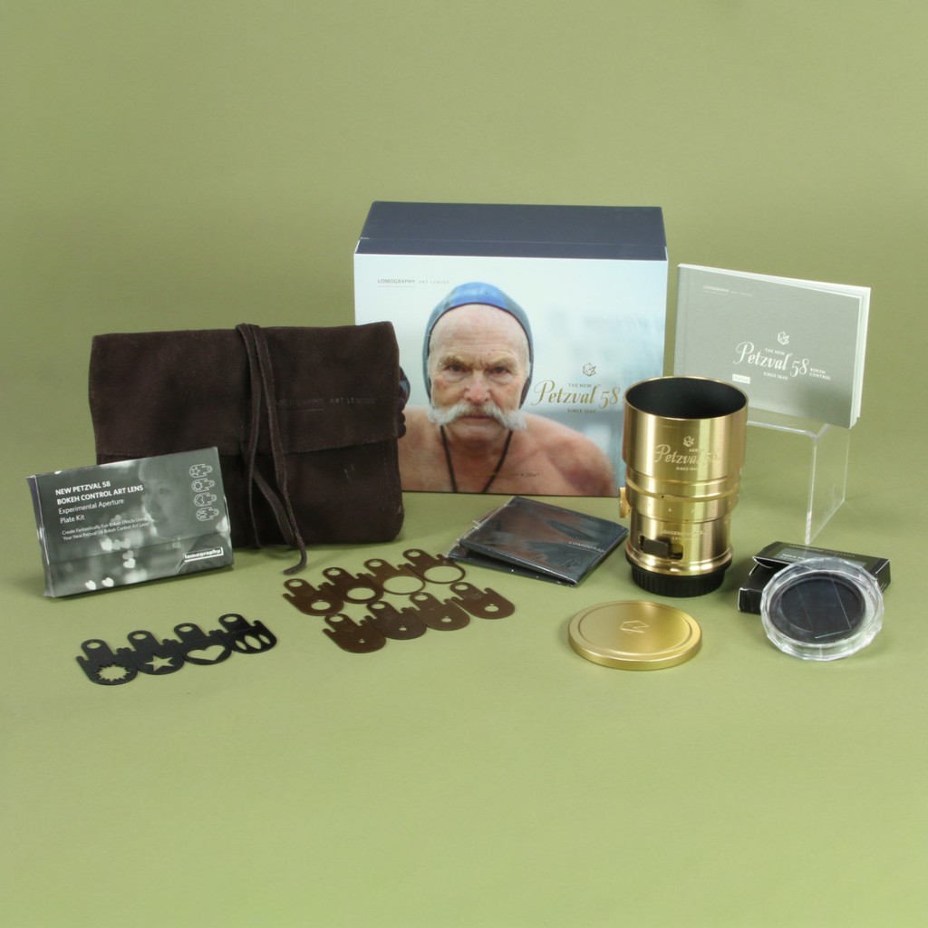 Lomography New Petzval 58 Bokeh Control Art Lens for Canon EF
