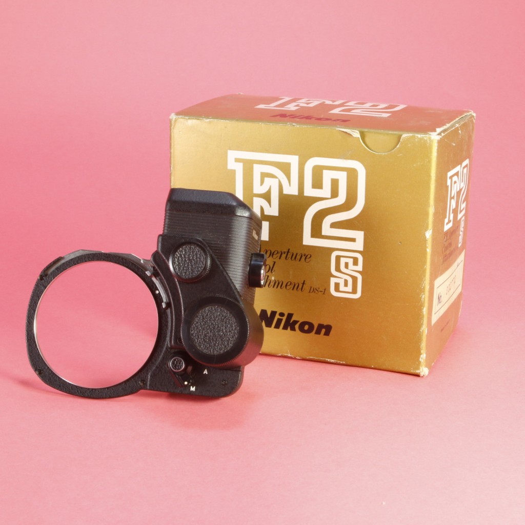 Nikon EE Aperture Control Attachment DS-1 for Nikon F2S | Blue