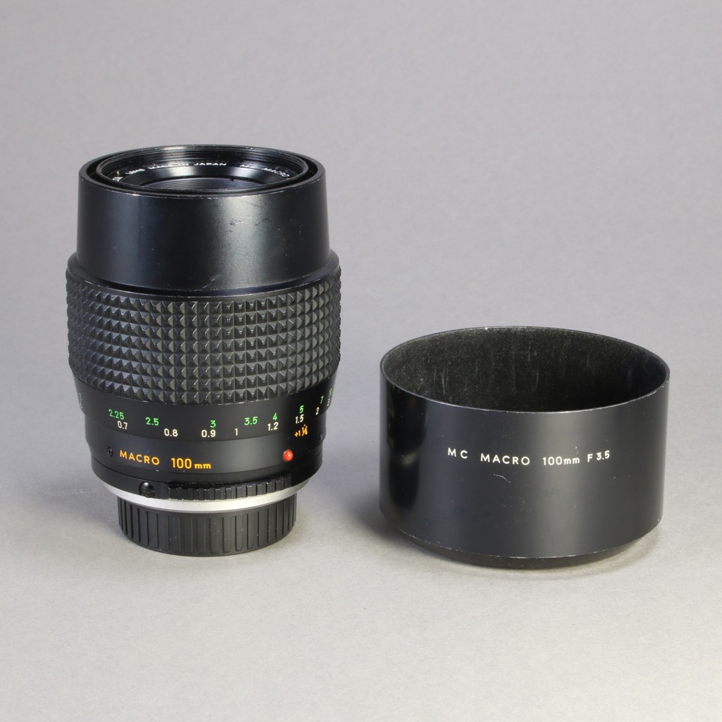 Minolta 100mm f3.5 MC Macro Rokkor-X QE Lens for MC | Blue Moon Camera