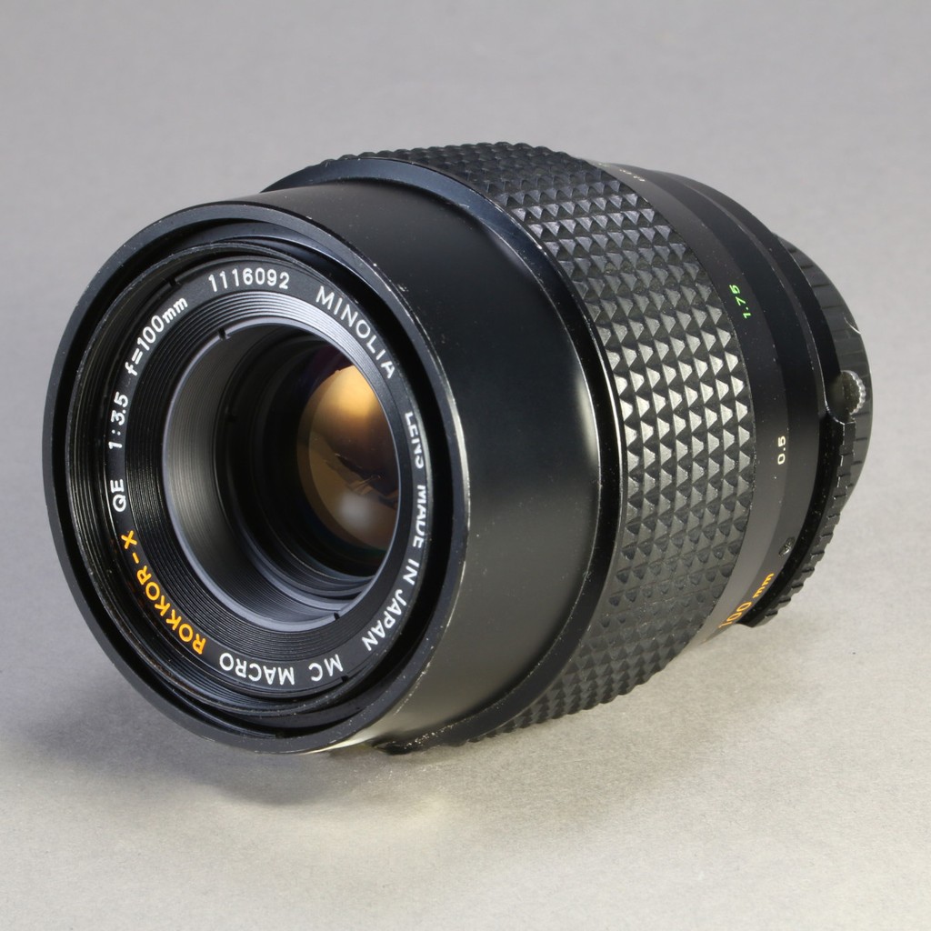 Minolta 100mm f3.5 MC Macro Rokkor-X QE Lens for MC | Blue Moon Camera