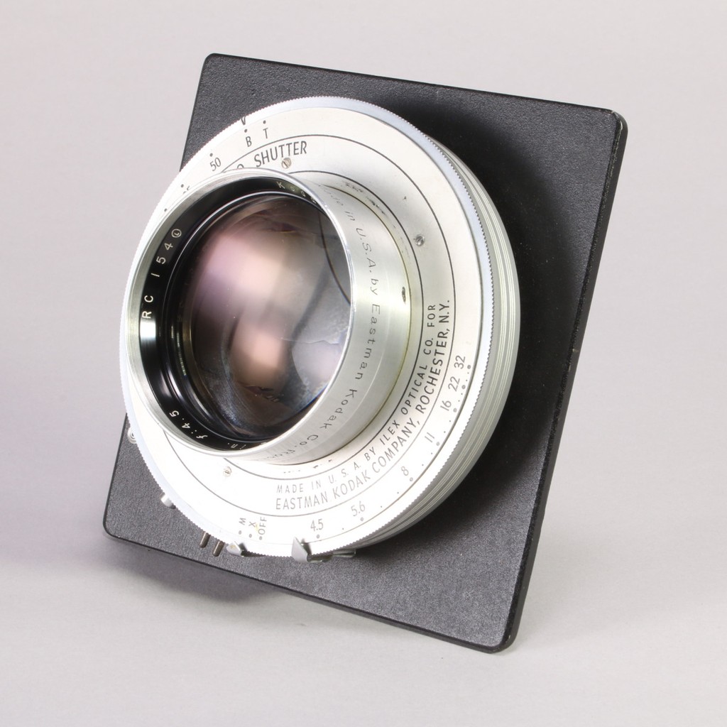Kodak 12in f4.5 Ektar Lens | Blue Moon Camera