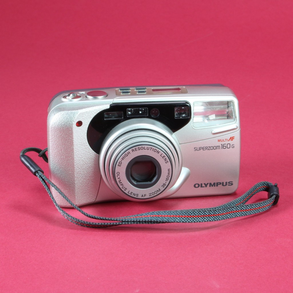 Olympus Superzoom 160G - Compact 35mm Film Camera | Blue Moon Camera