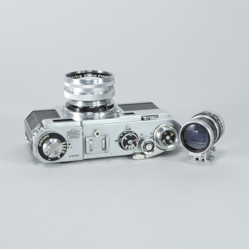 Nikon S2 (Black Dial) Camera with Nikkor 5cm f1.4 Lens and