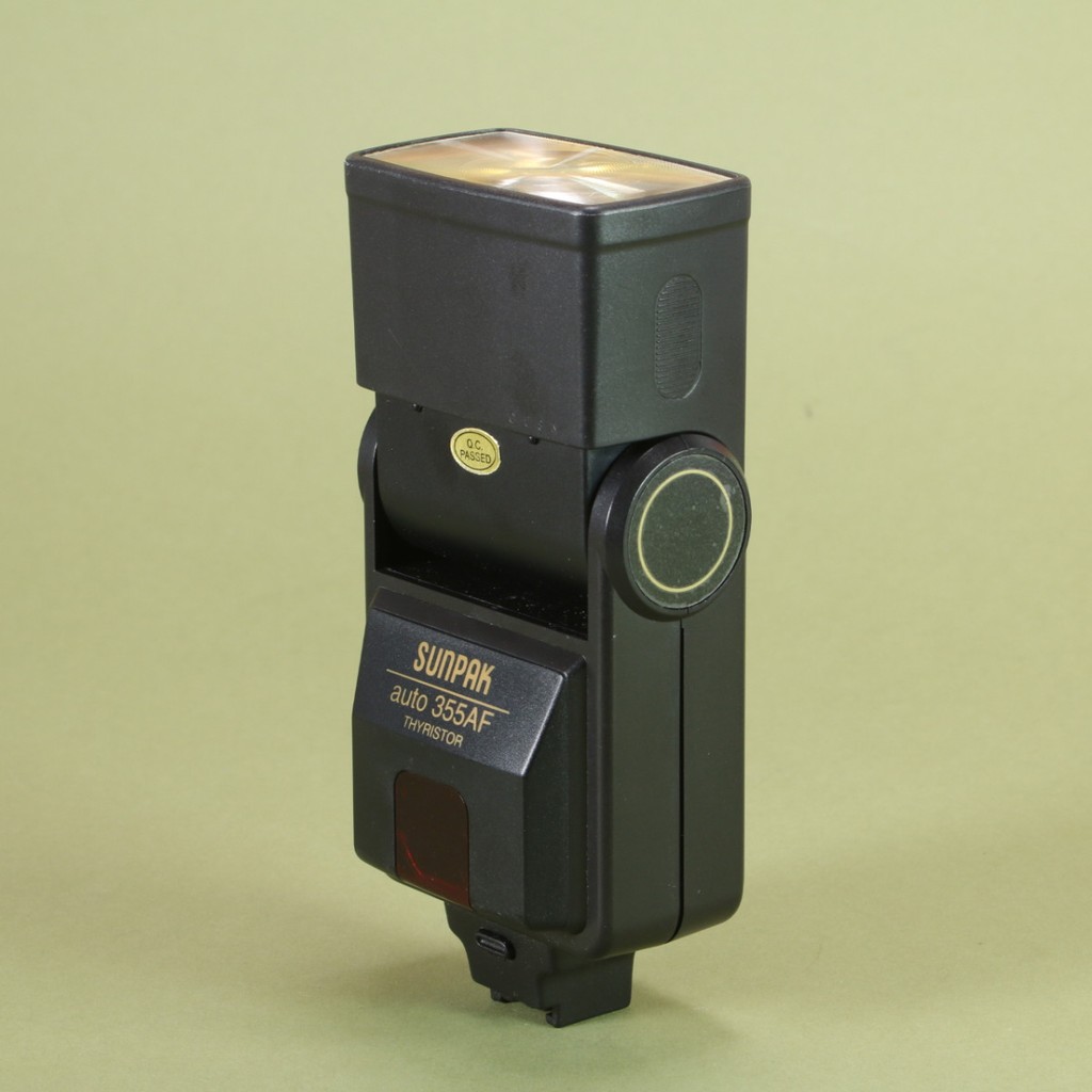 Sunpak Auto 355AF Thyristor Flash for Minolta Maxxum | Blue Moon