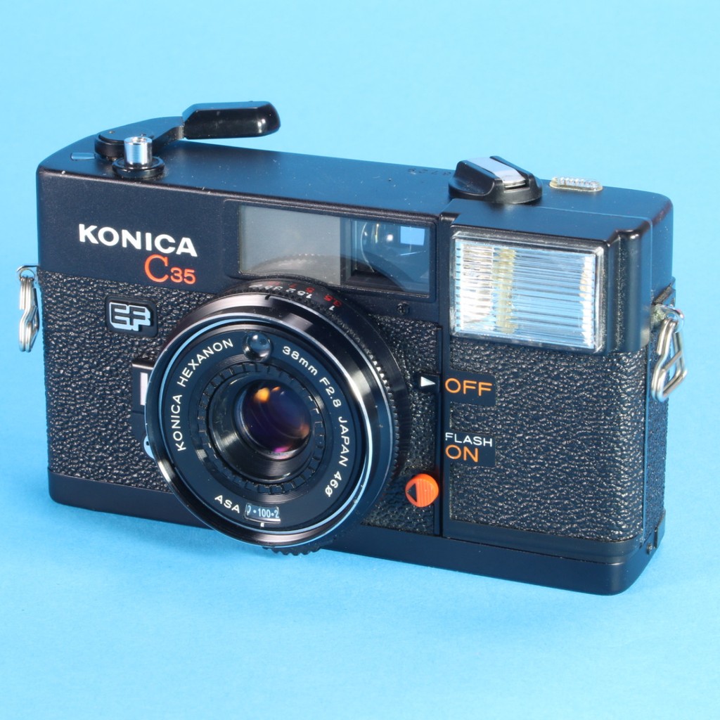 Konica C35 EF Camera | Blue Moon Camera