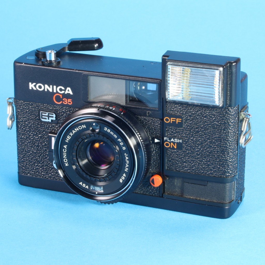 Konica C35 EF Camera | Blue Moon Camera
